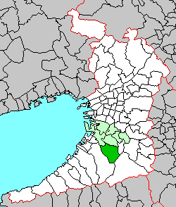 堺市南区の位置