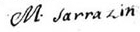 signature de Michel Sarrazin