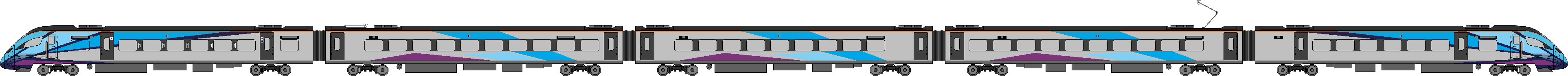 TPE Class 397 with pantograph