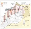 Image 15Map depicting the staged French pacification of Morocco through to 1934 (from History of Morocco)