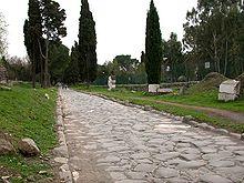 Basolato della Via Appia