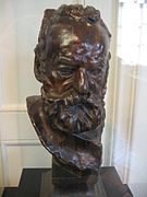 Buste de Victor Hugo par Auguste Rodin, musée des Beaux-Arts de Besançon.