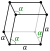 Antimony has a simple trigonal crystal structure