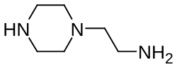 Strukturformel von 2-Piperazin-1-ylethylamin