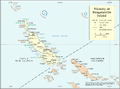 Mappa tal-inħawi tal-Gżira Bougainville