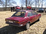 Audi 80 GLS 1977, Heckansicht Viertürer