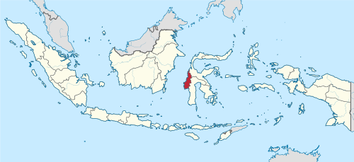 Wawidangan Sulawesi Barat ring Indonésia