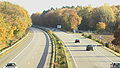 Rastplatz Hohe Heide aan de A3, gezien vanaf de Eltenseweg.