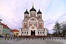 Takatidralt n Tallinn (Alexander Nevsky).