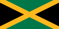 Drapeau de la Jamaïque.