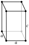 Simple tetragonal