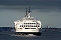 De fearboat Hamlet op de Sont tusken Helsingborg en Helsingør