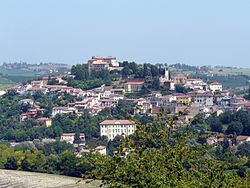 Skyline of Ozzano Monferrato