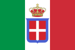 Dienstflagge des Königreichs Italien (1861–1946)