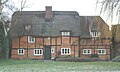 Vernacular thatched cottage overlooking The Green