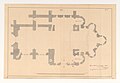 Plan de la cathédrale d'Agen, par G. Bourrière (1835).