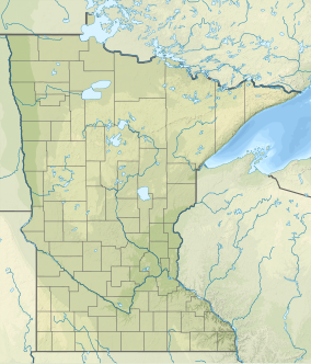 Map showing the location of Carley State Park