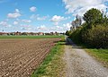 Via Claudia Augusta südlich von Augsburg auf dem Lechfeld bei Graben