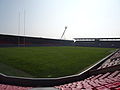 Vue du stade depuis le quart de virage Nord-Ouest