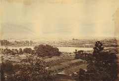 Port at Kanagawa in Japan - presumably 1863-1865