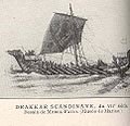 Viking ships Drakkar Scandinave du VIIe siècle