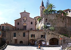 Apricale óvárosa