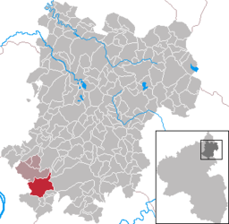 Hillscheid – Mappa