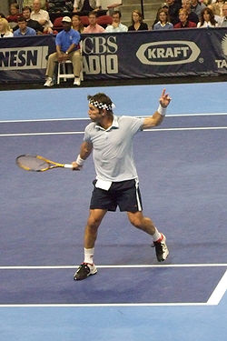 Pat Cash på seniortouren 2007.