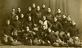 Image 22 1899 Michigan Wolverines football team Photograph: Fred Rentschler Official portrait of the 1899 Michigan Wolverines football team, an American football team which represented the University of Michigan in the 1899 season. Coached by Gustave Ferbert, the Wolverines opened the season with six consecutive shutouts, outscoring opponents in those six contests by a combined score of 109 to 0. However, they finished the season by going 2–2 in their final four games, losing against the University of Pennsylvania Quakers and a championship game against the Wisconsin Badgers. More selected pictures