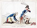 « Origine de l'ordre du lys. On sait ce qu'en vaut l'aune ». Caricature du comte d'Artois, 1815.