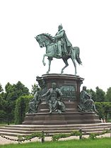 Reiterdenkmal in Schwerin