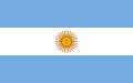 Drapeau de l'Argentine.