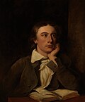 Portrait de John Keats par William Hilton.