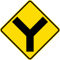 Y-intersection sign