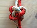 Chinese button knot front side