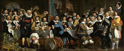 Bartholomeus van der Helst, Banquet de la garde civile d'Amsterdam.