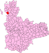 Localisation de Bolaños de Campos