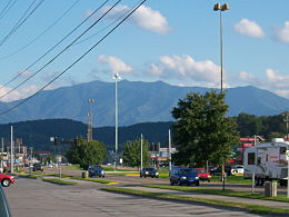 Pigeon Forge – Veduta