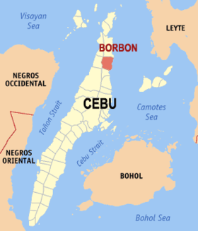 Mapa a pakabirukan ti Borbon