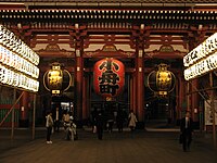 Sensō-ji, boeddhistische tempel in Asakusa