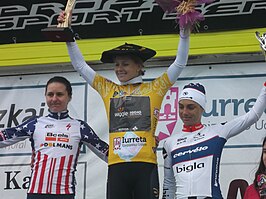 Podium 2016: Guarnier, Johansson, Moolman