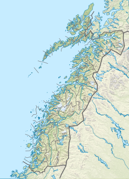 Stormålvatnet is located in Nordland