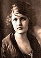 Zelda Fitzgerald geboren op 24 juli 1900