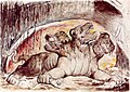 Image 1Cerberus with the gluttons in Dante's third circle of hell, depicted by William Blake (from Dog)