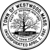 Official seal of Westwood, Massachusetts