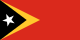 Bandeira de Timor-Leste.