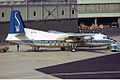 Un Fokker F27 de la Sabena en 1972.