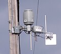 Image 18Neighborhood wireless WAN router on telephone pole (from Radio)