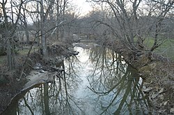 White Oak Creek north of Sardinia