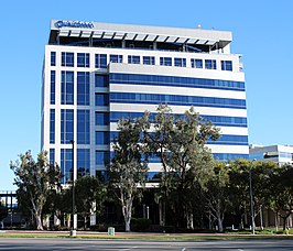 Qualcomm Research Center en wereldwijd hoofdkantoor in San Diego, Californië, VS.